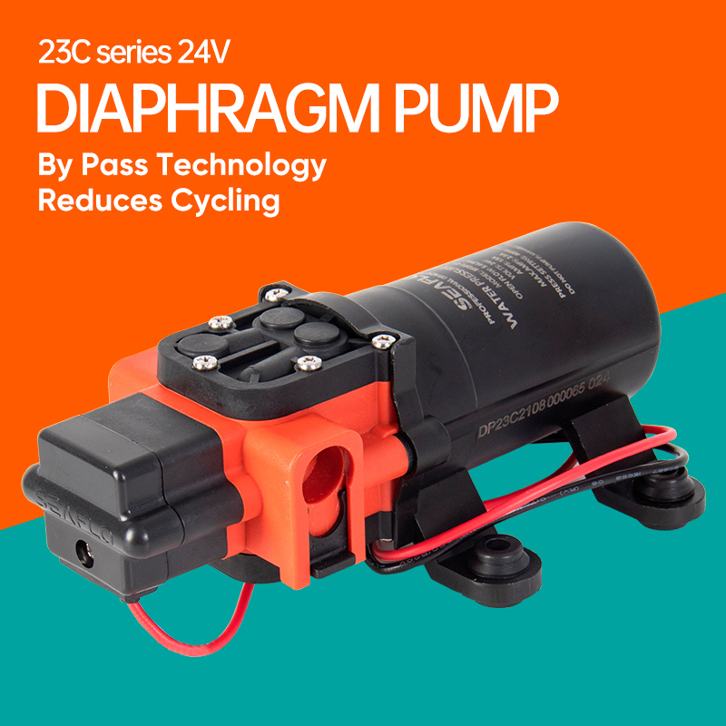Mini Peristaltic Pump 12V - Seaflo 12v bomba de água marinha