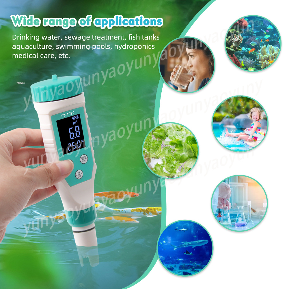 Ph Meter Digital Water Tester - Medidor Digital de Qualidade da Água