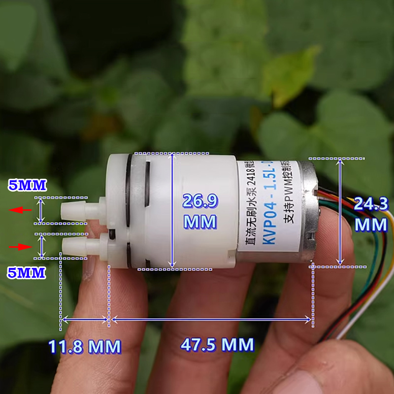 Mini Peristaltic Pump 12V - Bomba de Água Mini 310 Sem