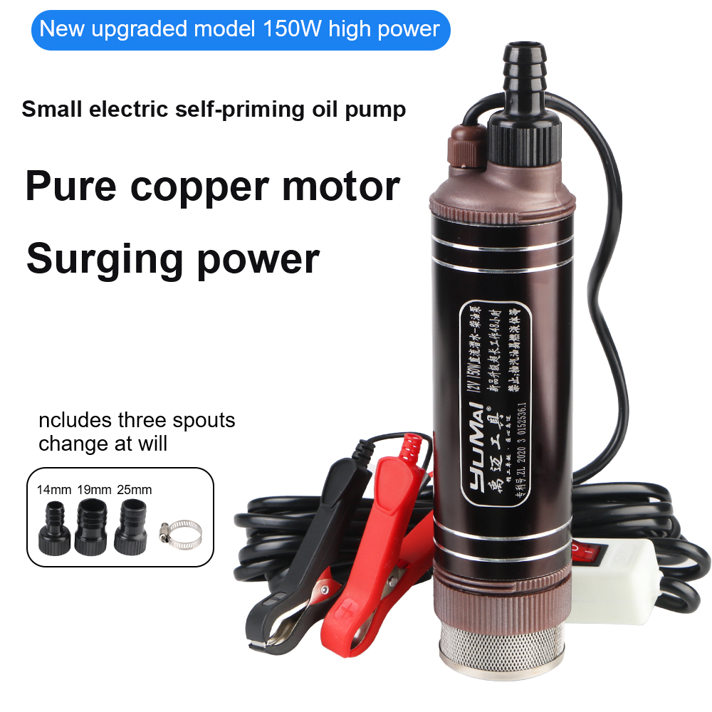 Mini Peristaltic Pump 12V - Bomba de óleo autoescorvante de alta