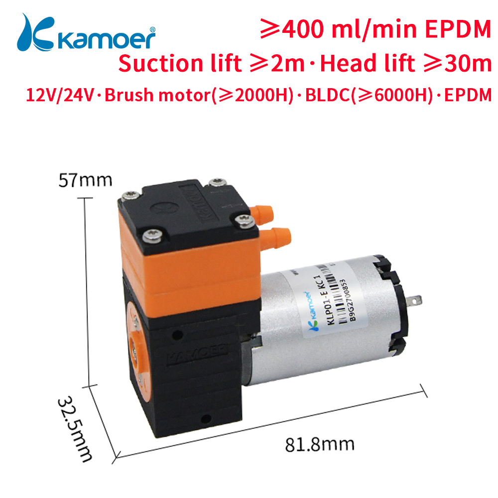 Mini Peristaltic Pump 12V - Kamoer-Mini High Flow Diafragma Bomba Líquida,