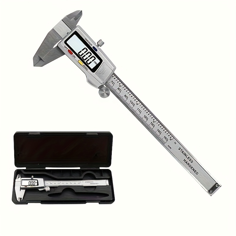 Digital Caliper 150Mm Stainless Steel - Paquímetro Digital de Aço Inoxidável 150/200mm,