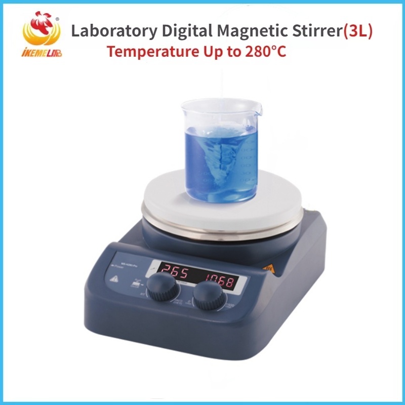 Lab Magnetic Stirrer Hot Plate - Agitador Magnético WEIAI 1500rpm Agitador Magnético