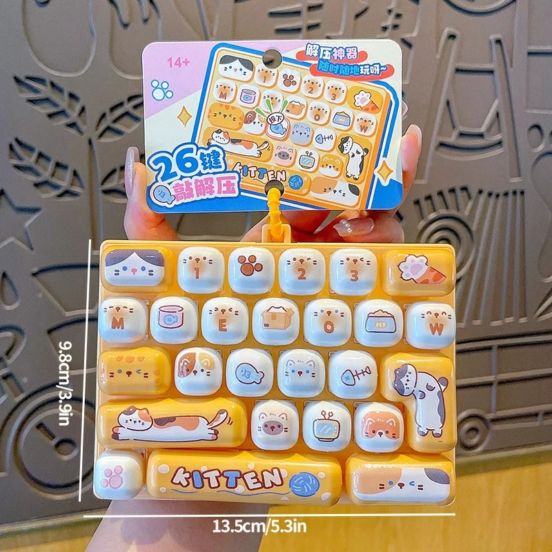 Clicker de Teclado Anti-Stress - Packaging avaliação e preço
