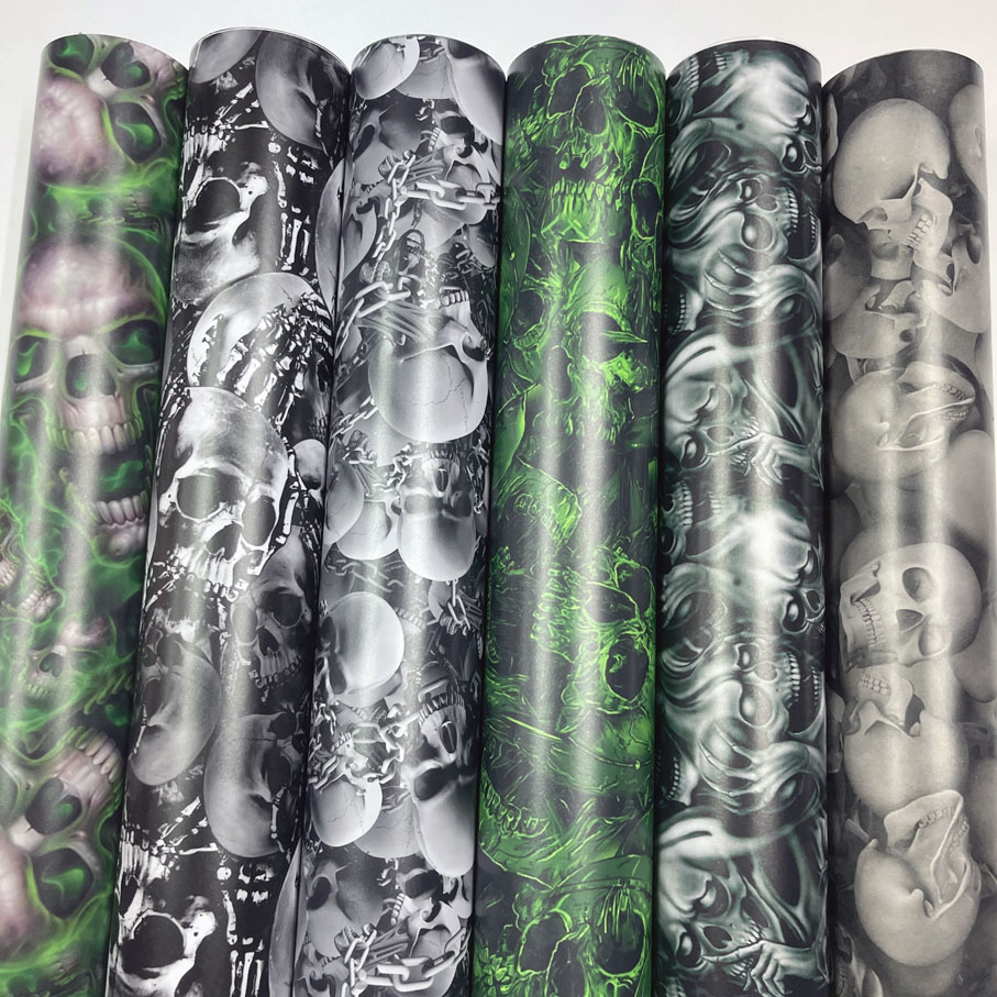 Diferente novo graffiti crânio - Air Bubble Wrap Roll Packaging avaliação e preço
