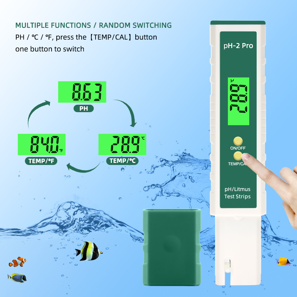 Yieryi medidor de ph digital c - Ph Meter Digital Water Tester avaliação e preço