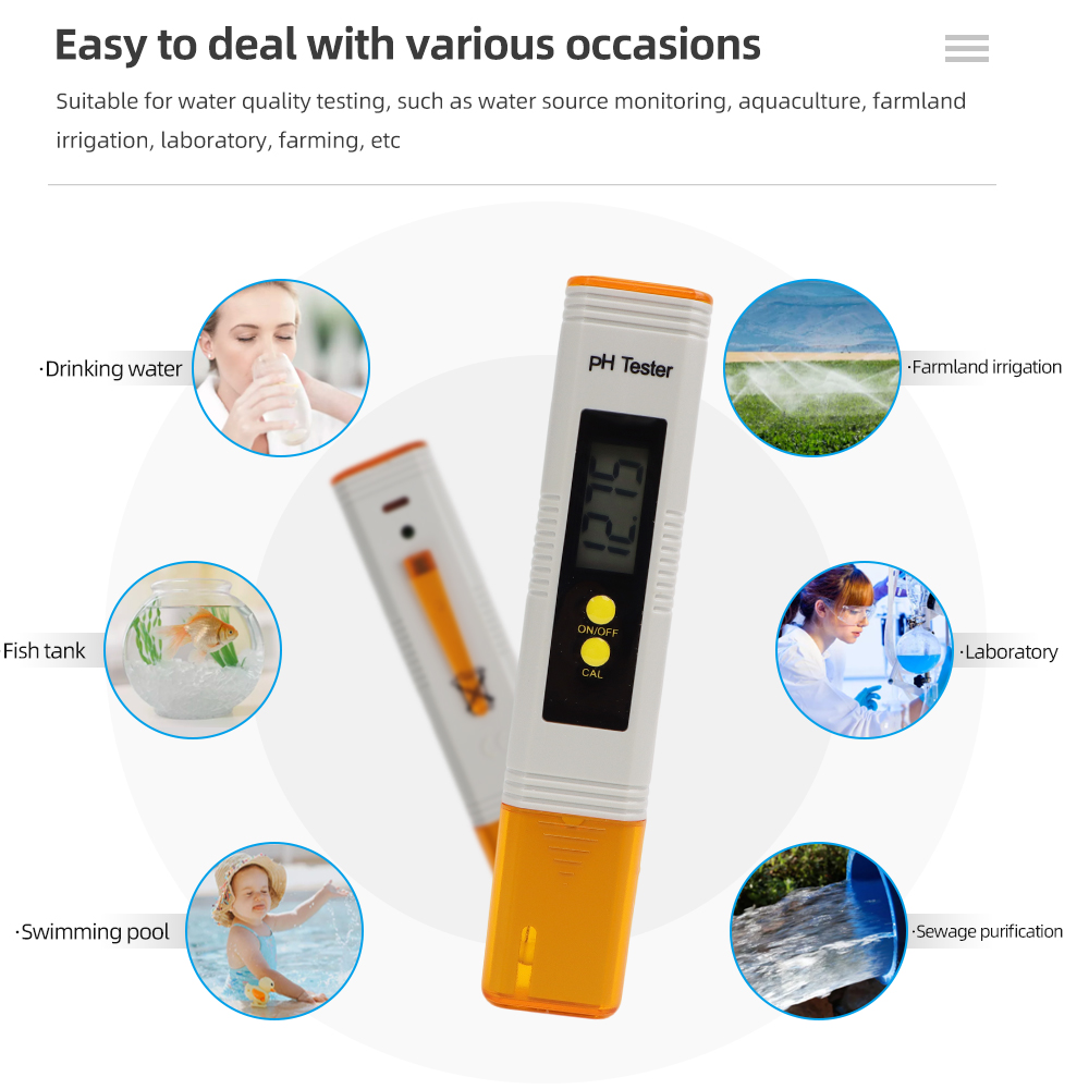 Medidor Digital de PH em Canet - Ph Meter Digital Water Tester avaliação e preço