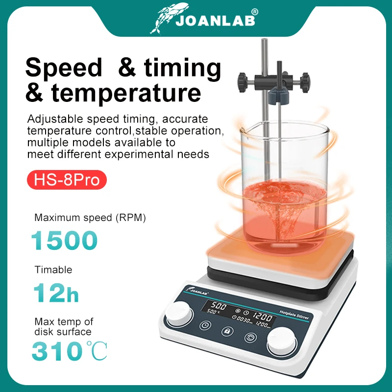 JOANLAB Agitador Magnético Lab - Lab Magnetic Stirrer Hot Plate avaliação e preço