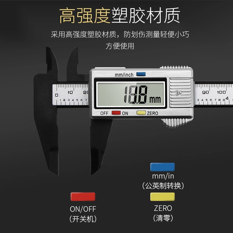 Digital Eletrônica Vernier Cal - Digital Caliper 150Mm Stainless Steel avaliação e preço