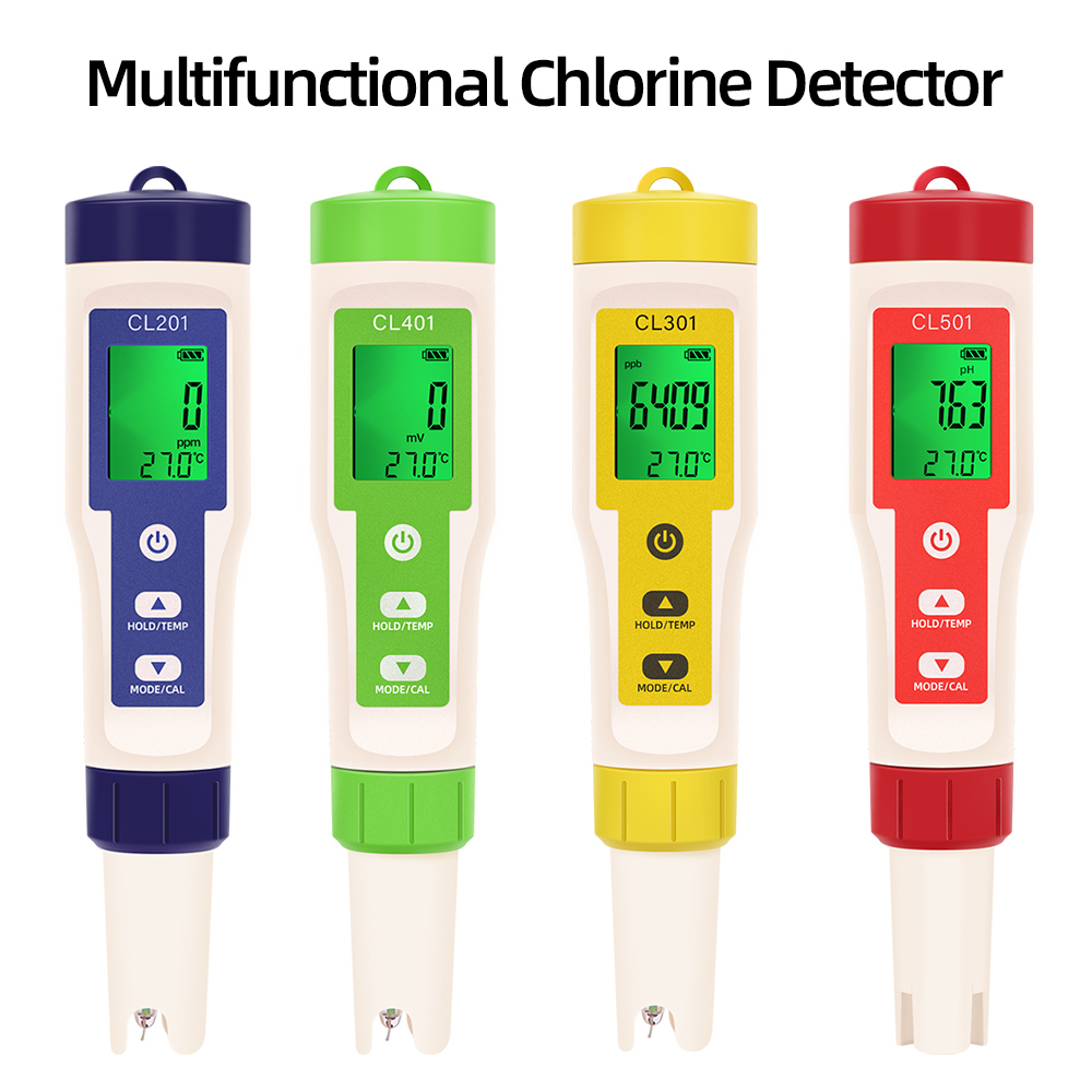 Medidor de temperatura ph/cl2/ - Ph Meter Digital Water Tester avaliação e preço
