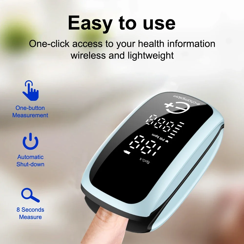 Monitor de saturação de oxigên - Pulse Oximeter Fingertip Rechargeable avaliação e preço