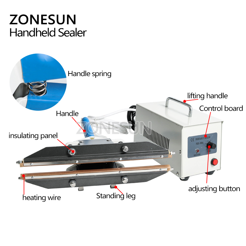 Seladora de impulso portátil Z - Plastic Bag Impulse Heat Sealer avaliação e preço