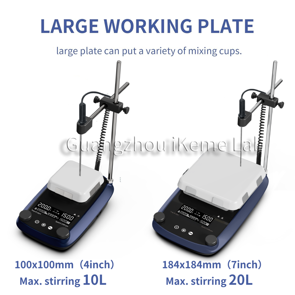 Agitador magnético com display - Lab Magnetic Stirrer Hot Plate avaliação e preço
