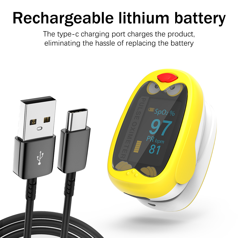 Oxímetro de Pulso Recarregável - Pulse Oximeter Fingertip Rechargeable avaliação e preço