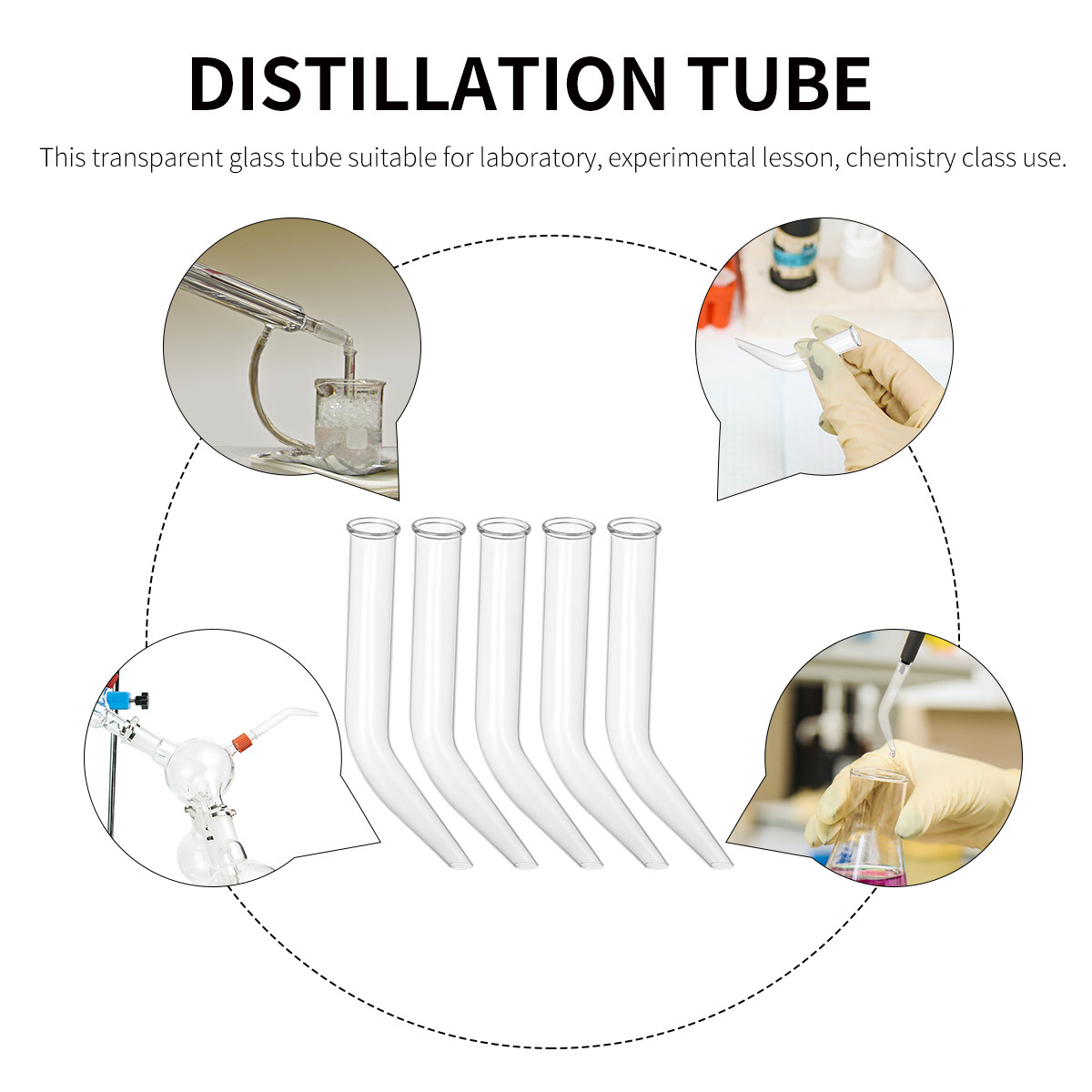 Tubo de destilação de vidro tr - Lab Equipment avaliação e preço