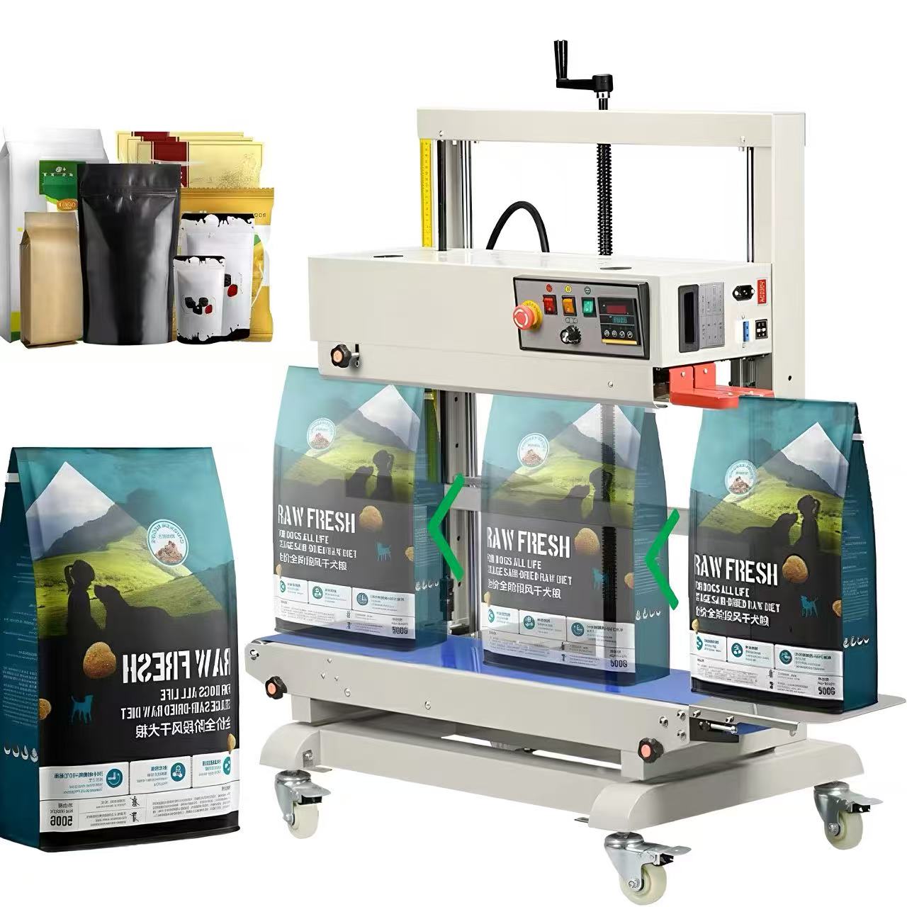 Seladora de Banda Contínua Ver - Plastic Bag Impulse Heat Sealer avaliação e preço