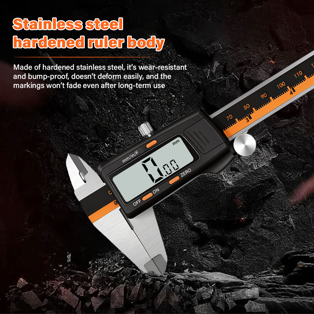 Paquímetro Digital de Aço Inox - Digital Caliper 150Mm Stainless Steel avaliação e preço