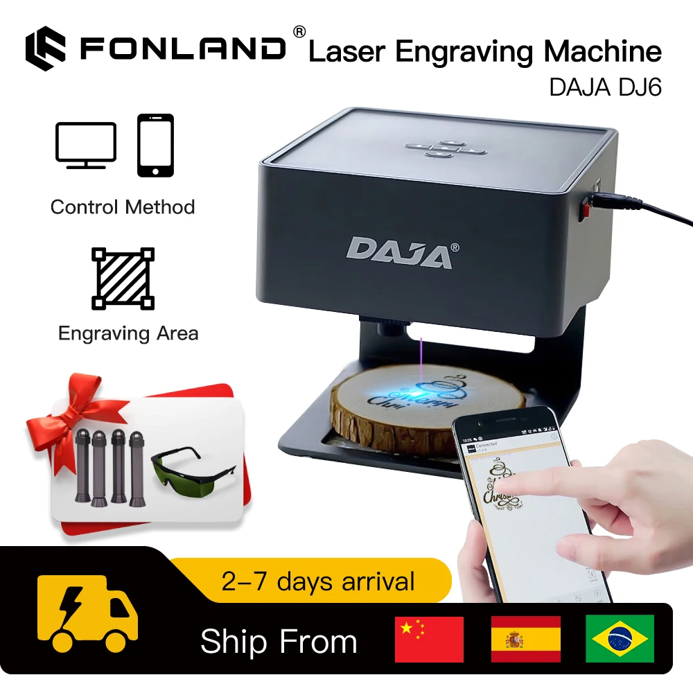 DAJA-Máquina de Gravação a Las - Fiber Laser Marking Machine 30W avaliação e preço