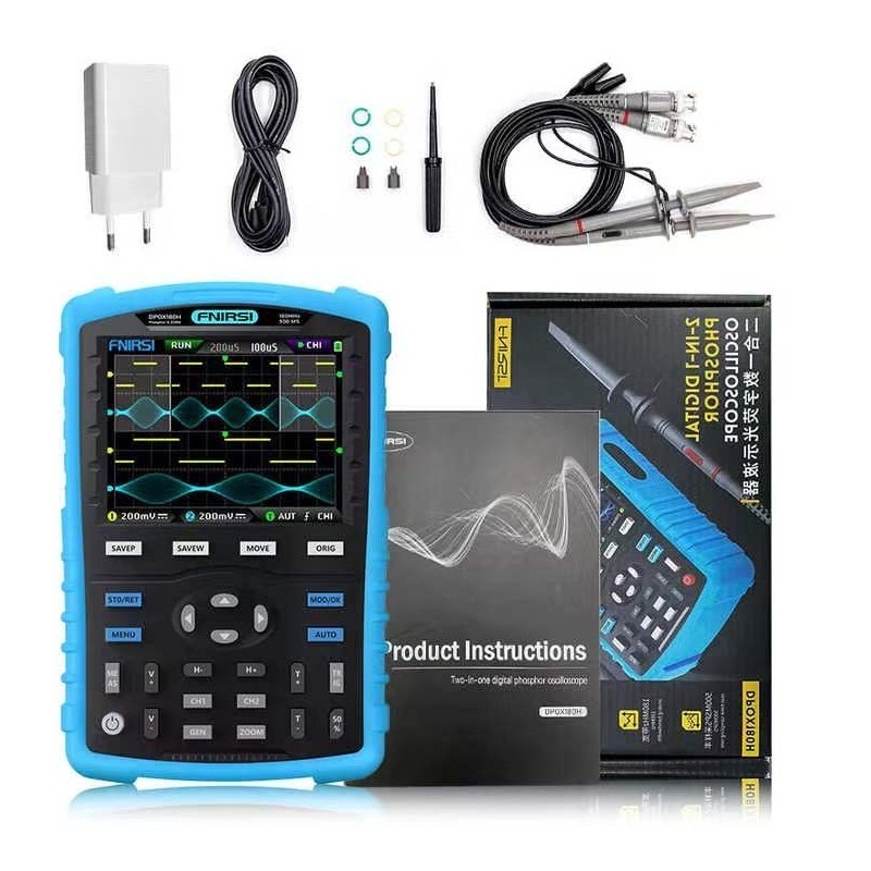 Osciloscópio digital portátil  - Fnirsi Digital Oscilloscope Handheld avaliação e preço