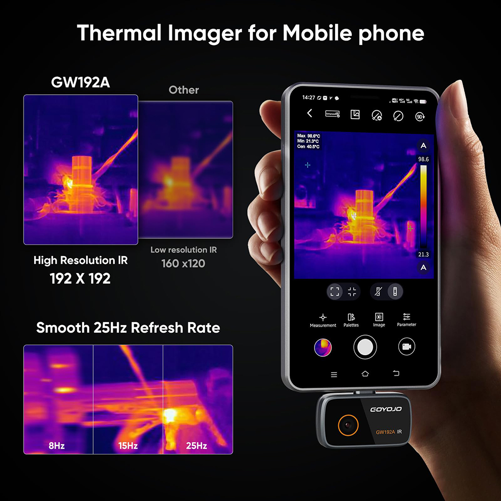 Câmera de imagem térmica gw192 - Thermal Imaging Camera Pcb Repair avaliação e preço