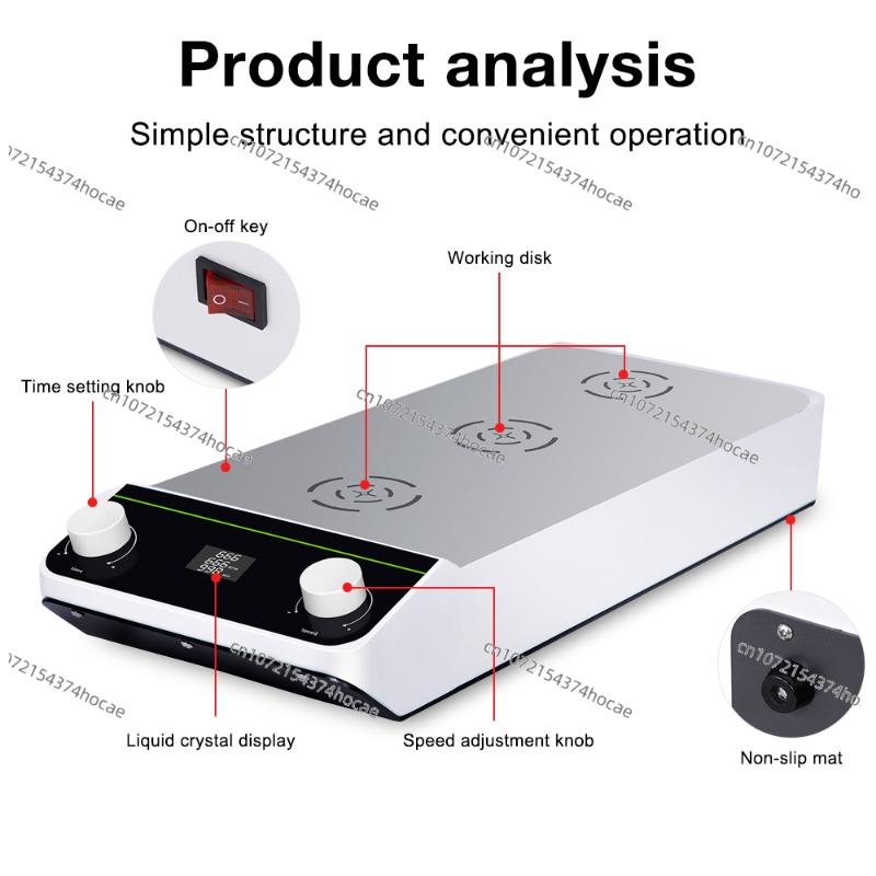Agitador magnético de laborató - Lab Magnetic Stirrer Hot Plate avaliação e preço