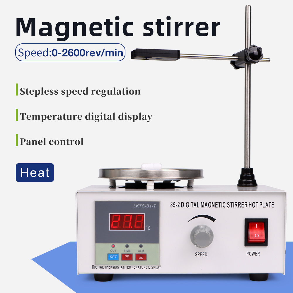 Agitador magnético de placa de - Lab Magnetic Stirrer Hot Plate avaliação e preço